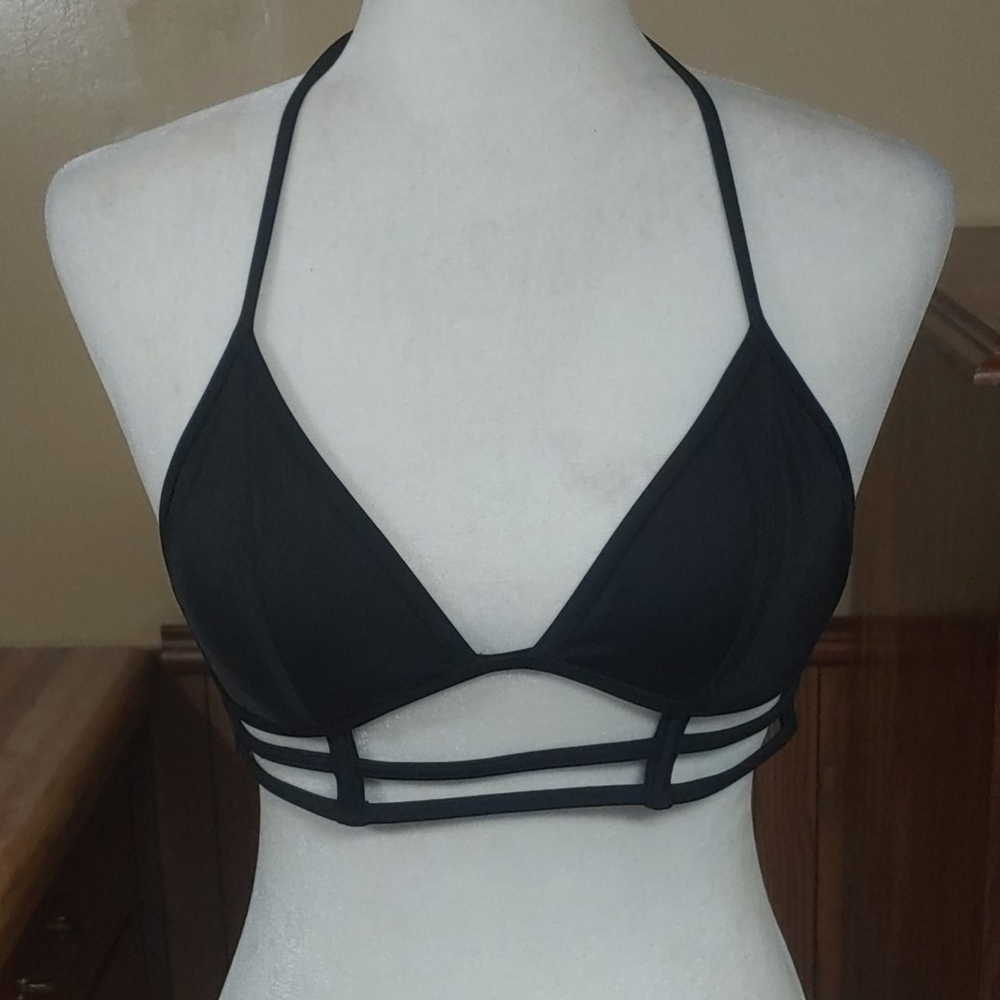 PINK Victoria's Secret Caged Bikini Top S NWOT - Picture 3 of 11